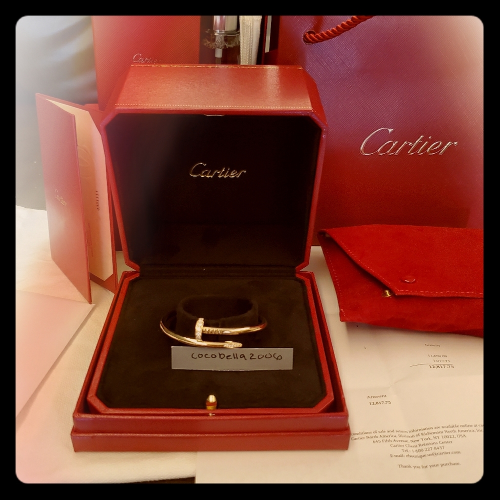 CARTIER JUSTE UN CLOU BR YELLOW GOLD, DIAMONDS